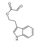 2-(1H-indol-3-yl)ethyl 2-oxoacetate Structure