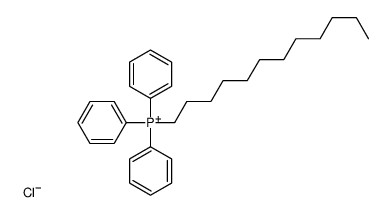 dodecyl(triphenyl)phosphanium,chloride Structure