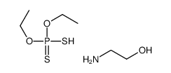 O,O-diethyl hydrogen dithiophosphate, compound with 2-aminoethanol (1:1) picture