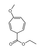 ethyl 4-methoxycyclohepta-2,4,6-triene-1-carboxylate结构式