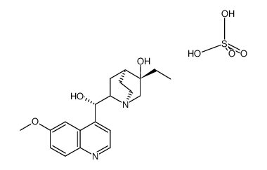 3-hydroxyhydroquinidine结构式