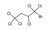 1-bromo-1,1,2,4,4,4-hexachloro-butane Structure
