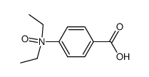 4-(diethyl-oxy-amino)-benzoic acid结构式