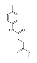 methyl 4-(4-methylanilino)-4-oxobutanoate Structure