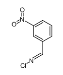 3-nitro-benzaldehyde chloroimine结构式