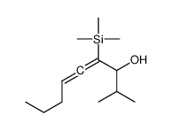 2-methyl-4-trimethylsilylnona-4,5-dien-3-ol结构式