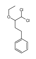 (4,4-dichloro-3-ethoxybutyl)benzene Structure