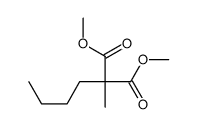 dimethyl 2-butyl-2-methylpropanedioate结构式