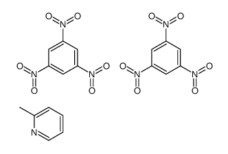 2-methylpyridine,1,3,5-trinitrobenzene Structure