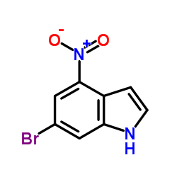 6-Bromo-4-nitro-1H-indole Structure