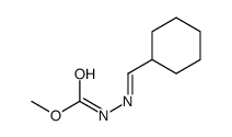 methyl N-(cyclohexylmethylideneamino)carbamate Structure