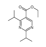 Ethyl 2,4-diisopropyl-5-pyrimidinecarboxylate结构式