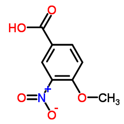 4-Methoxy-3-nitrobenzoic acid structure