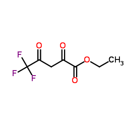 Ethyl 5,5,5-trifluoro-2,4-dioxopentanoate structure