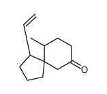 4-ethenyl-10-methylspiro[4.5]decan-7-one结构式