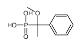 (1-methoxy-1-phenylethyl)phosphonic acid Structure
