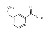 4-METHOXYPYRIDINE-2-CARBOXAMIDE structure