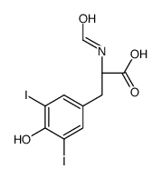 (S)-2-FORMAMIDO-3-(4-HYDROXY-3,5-DIIODOPHENYL)PROPANOIC ACID structure