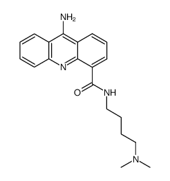 N-((4-dimethylamino)butyl)-9-aminoacridine-4-carboxamide picture