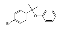 1-bromo-4-(2-phenoxypropan-2-yl)benzene Structure