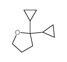 Furan,2,2-dicyclopropyltetrahydro- structure
