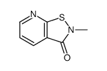 2-methyl-[1,2]thiazolo[5,4-b]pyridin-3-one Structure