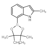 2-methyl-7-(4,4,5,5-tetramethyl-1,3,2-dioxaborolan-2-yl)-1h-indole Structure