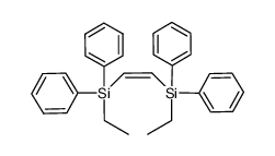 (Z)-1,2-bis(ethyldiphenylsilyl)ethene结构式