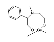 2,2,6-trimethyl-5-phenyl-1,3,6,2-dioxazagermocane Structure