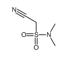 1-cyano-N,N-dimethylmethanesulfonamide结构式