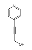 3-(4-吡啶基)-2-丙炔-1-醇结构式
