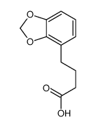 4-(1,3-benzodioxol-4-yl)butanoic acid Structure