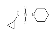 Platinum, dichloro(cyclopropanamine)(pyridine)-, (SP-4-3)- picture