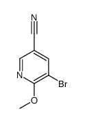 5-Bromo-6-methoxy-nicotinonitrile Structure