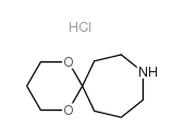 1,5-dioxa-10-azaspiro[5.6]dodecane,hydrochloride Structure