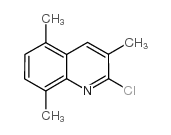 2-Chloro-3,5,8-trimethylquinoline Structure