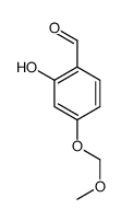 2-hydroxy-4-(methoxymethoxy)benzaldehyde Structure