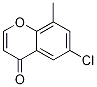 4H-1-Benzopyran-4-one, 6-chloro-8-Methyl-结构式