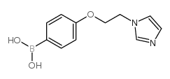 (4-(2-(1H-Imidazol-1-yl)ethoxy)phenyl)boronic acid picture