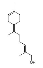 (E,6E)-2-methyl-6-(4-methylcyclohex-3-en-1-ylidene)hept-2-en-1-ol Structure