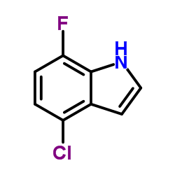 4-Chloro-7-fluoro-1H-indole图片