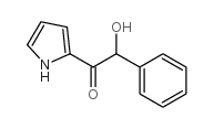 2-羟基-2-苯基-1-(1H-吡咯-2-基)乙酮结构式
