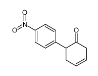6-(4-nitro-phenyl)-cyclohex-3-enone Structure