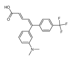 (2E,4Z)-5-[3-(N,N-Dimethylamino)phenyl]-5-[4-(trifluoromethyl)phenyl]-2,4-pentadienoic acid Structure