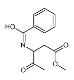 methyl 3-benzamido-4-oxopentanoate Structure