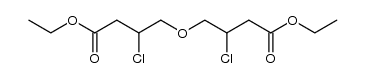3,7-dichloro-5-oxa-nonanedioic acid diethyl ester结构式