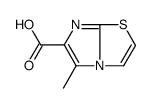 5-methylimidazo[2,1-b][1,3]thiazole-6-carboxylic acid Structure