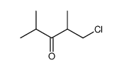 1-chloro-2,4-dimethyl-pentan-3-one结构式
