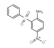 2-amino-5-nitrodiphenylsulfone结构式