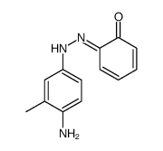 4-methyl-2-(phenoxydiazenyl)aniline结构式